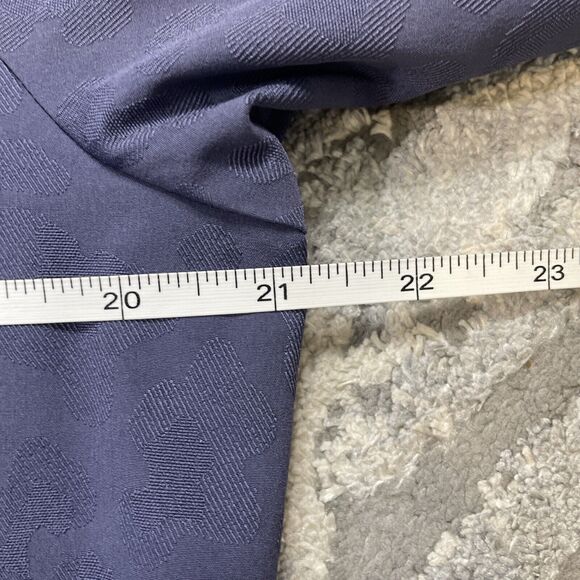 Athleta Jacket Women Medium Tall Lightweight Zip Up Brooklyn Bomber Leopard UPF - Picture 8 of 9